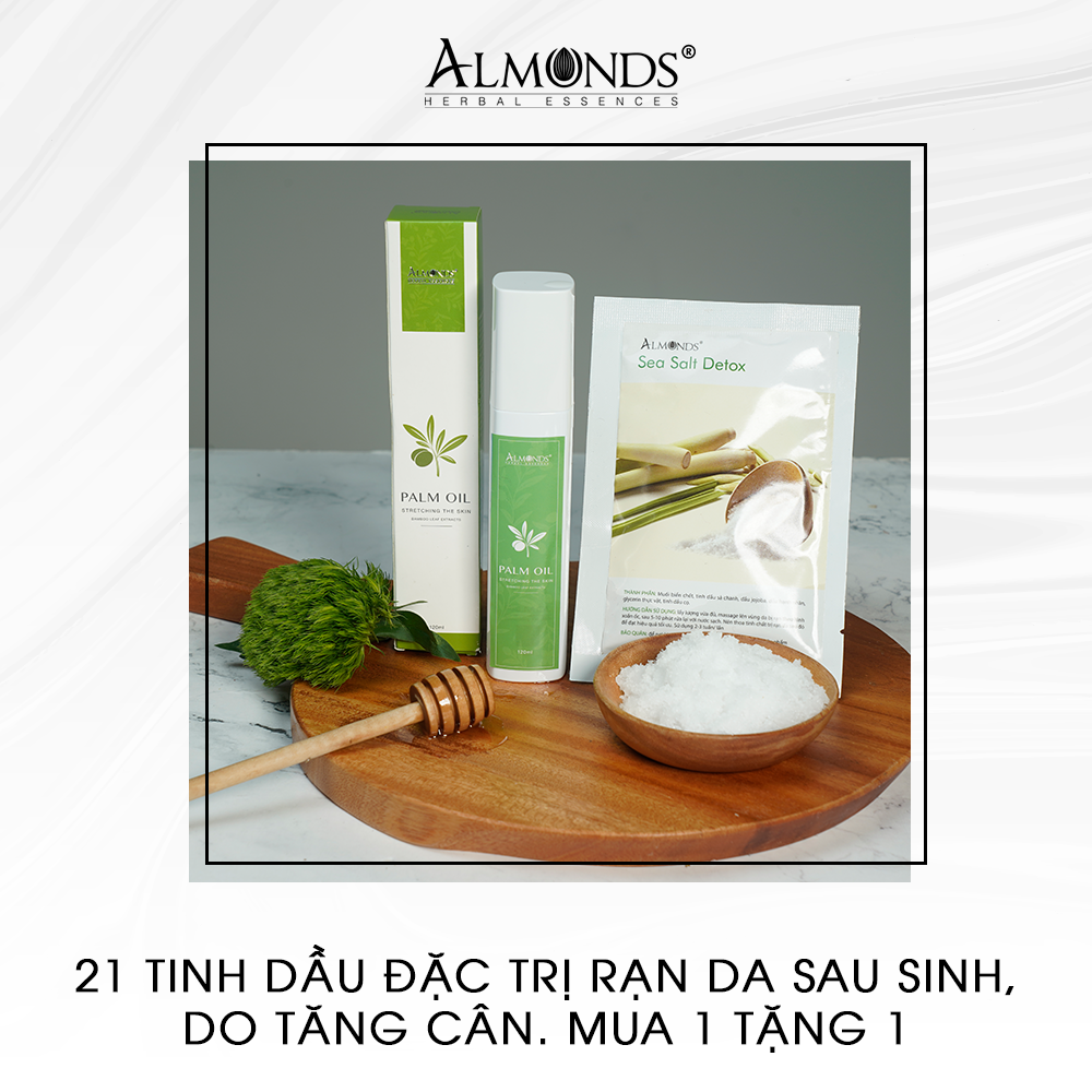 Tinh Dầu Cọ Trị Rạn Da Almonds 3 Tinh Dầu Cọ Trị Rạn Da Almonds