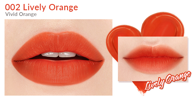 I'm Tic Toc Tint Lip Velvet Lively Orange